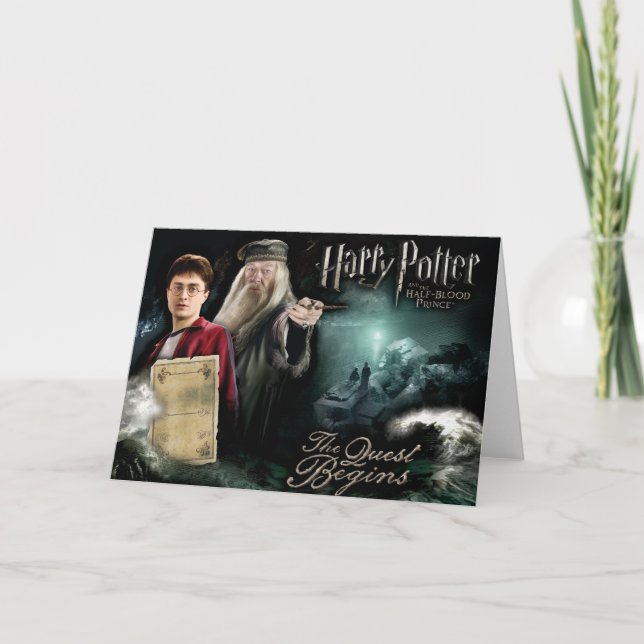Harry Potter och Dumbledore Kort (Framsida)