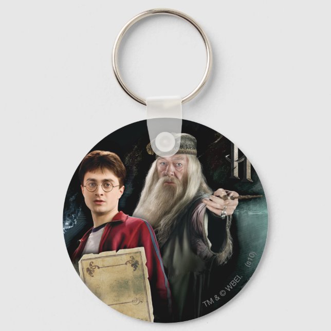 Harry Potter och Dumbledore Nyckelring (Framsida)
