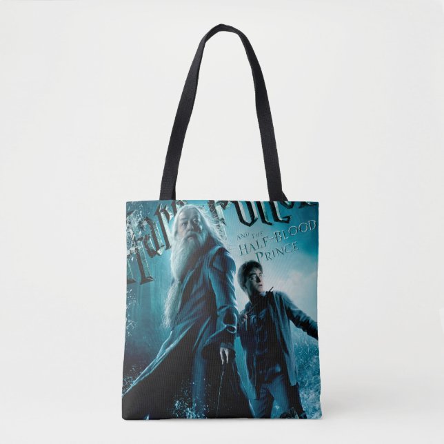 Harry Potter och Dumbledore på stenar 1 Tygkasse (Framsida)