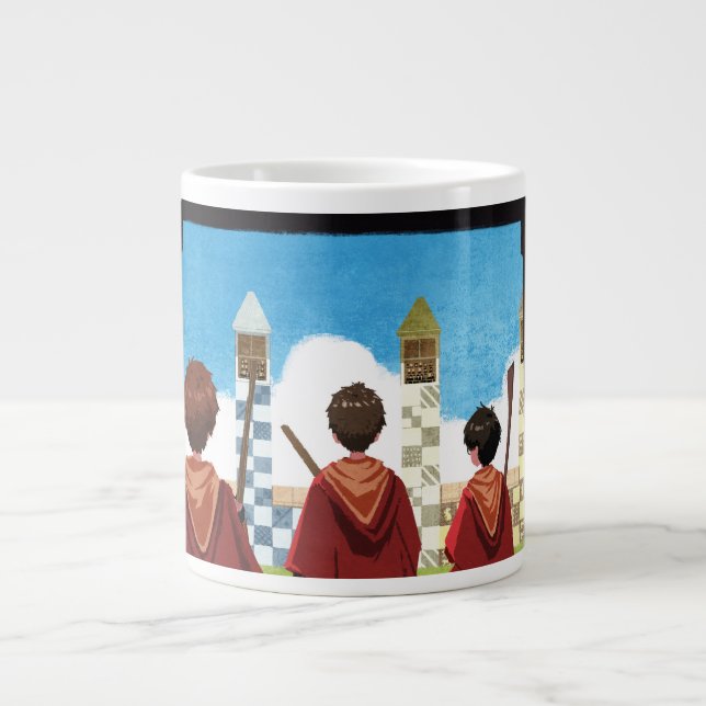 HARRY POTTER™ och GRYFFINDOR™ QUIDDITCH™ Team Jumbo Mugg (Framsidan)