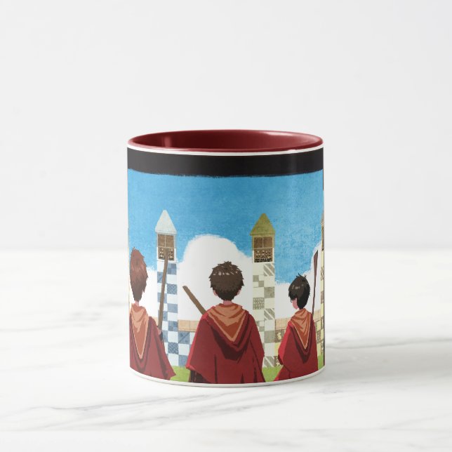 HARRY POTTER™ och GRYFFINDOR™ QUIDDITCH™ Team Mugg (Center)