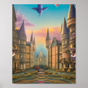 Harry potter och Hogwartens skönhet Poster