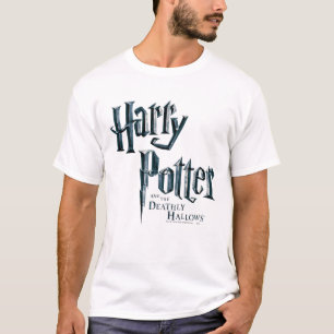 Harry Potter och Logotypen Deaths Hallow 1 T-shirt
