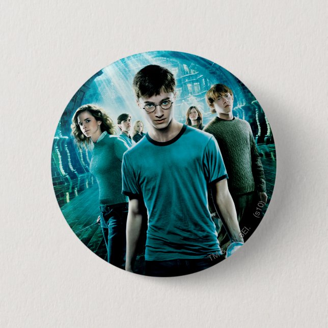 HARRY POTTER OCH ORDNING AV PHOENIX™ Blue Knapp (Framsida)
