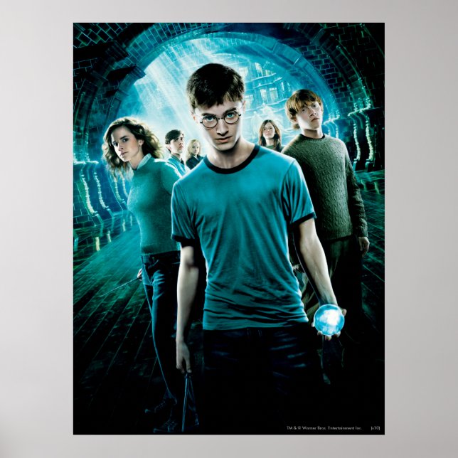 HARRY POTTER OCH ORDNING AV PHOENIX™ Blue Poster (Framsidan)
