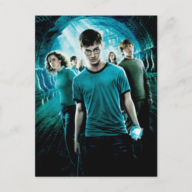 HARRY POTTER OCH ORDNING AV PHOENIX™ Blue Vykort (Framsida)