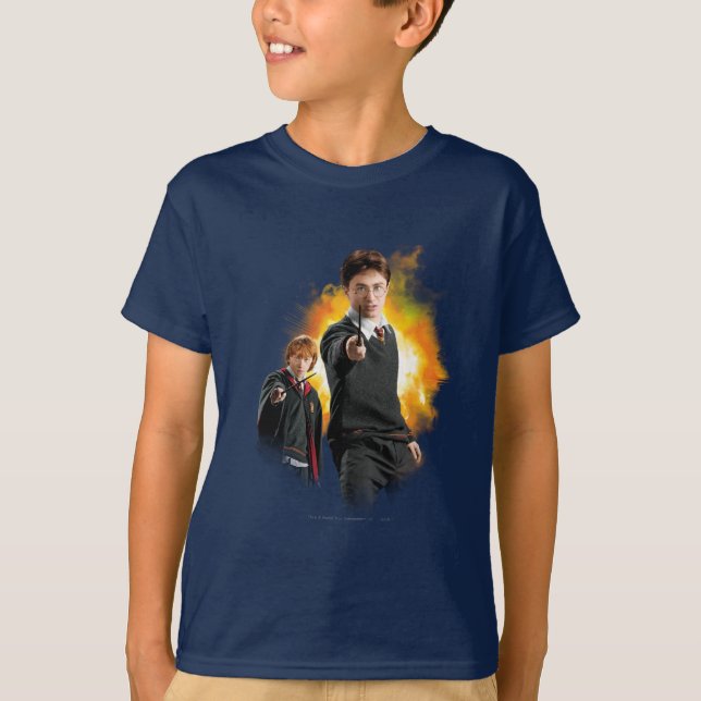 Harry Potter och Ron Weasely Tee Shirt (Framsida)