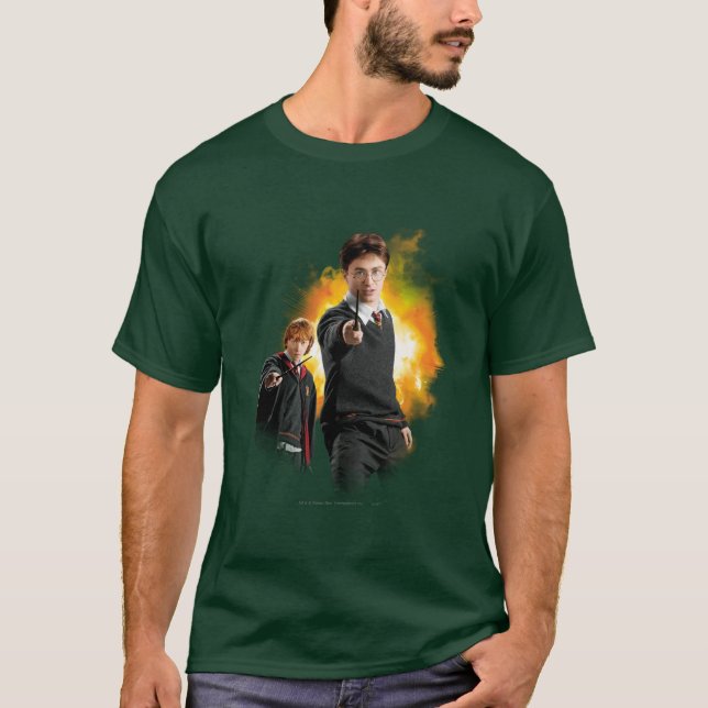 Harry Potter och Ron Weasely Tee Shirt (Framsida)