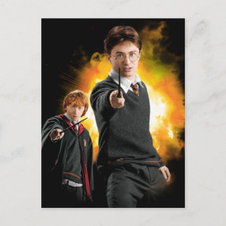 Harry Potter och Ron Weasely Vykort
