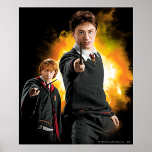 Harry Potter och Ron Weasley Poster