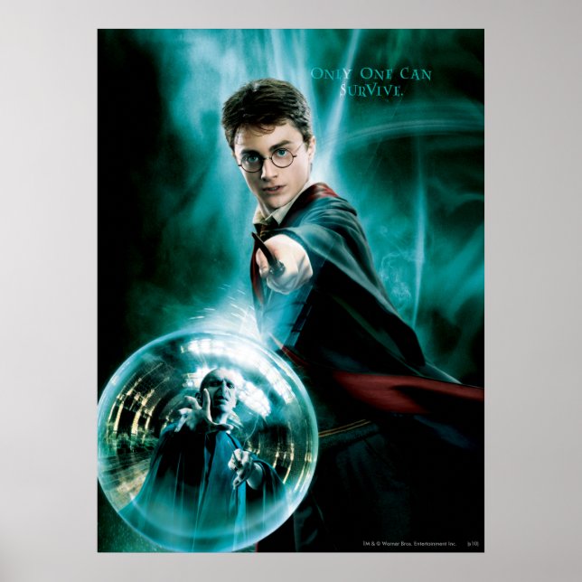 Harry Potter och Voldemort endast ett kan överleva Poster (Framsidan)