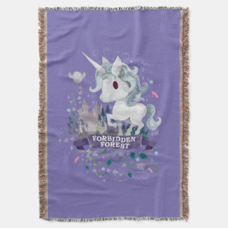 Harry Potter | Otillåtet skogsbruk Unicorn Graphic Filt