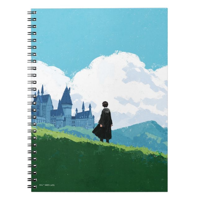 HARRY POTTER™-överseende HOGWARTS™-Castle Anteckningsbok (Framsidan)