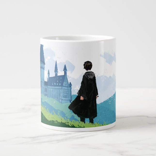 HARRY POTTER™-överseende HOGWARTS™-Castle Jumbo Mugg (Framsidan)