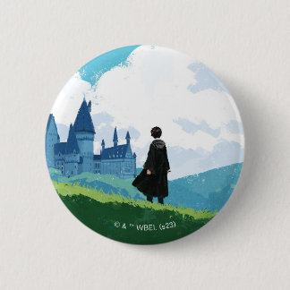 HARRY POTTER™-överseende HOGWARTS™-Castle Knapp