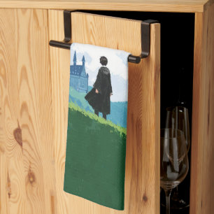 HARRY POTTER™-överseende HOGWARTS™-Castle Kökshandduk