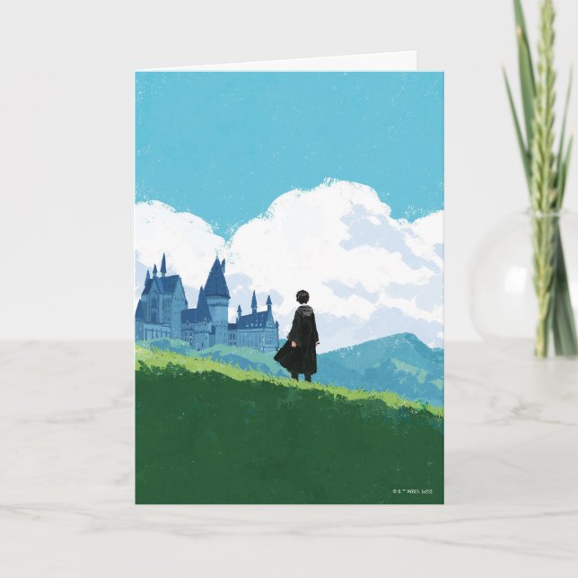 HARRY POTTER™-överseende HOGWARTS™-Castle Kort (Framsida)