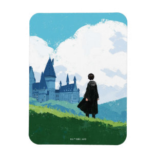 HARRY POTTER™-överseende HOGWARTS™-Castle Magnet