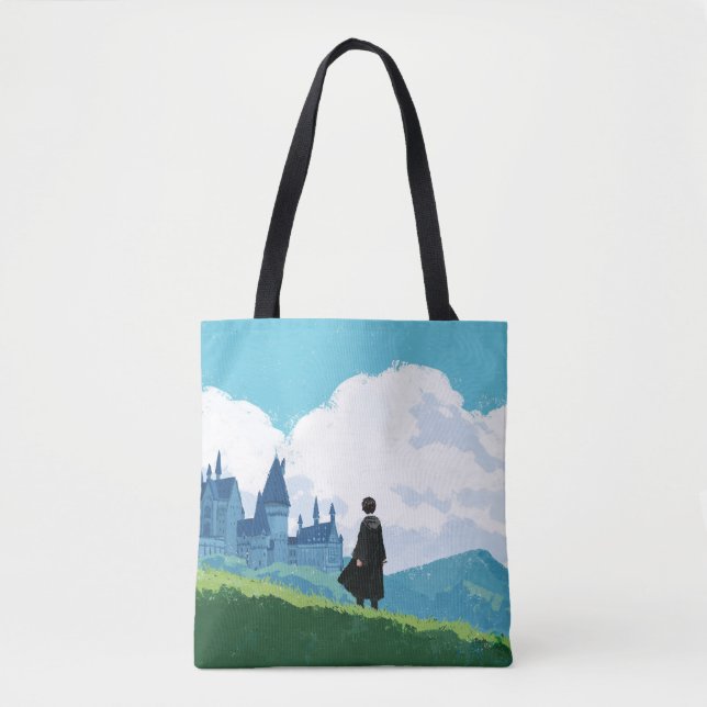 HARRY POTTER™-överseende HOGWARTS™-Castle Tygkasse (Framsida)