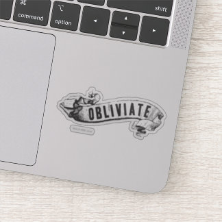 Harry Potter pass | Obliviate Klistermärken