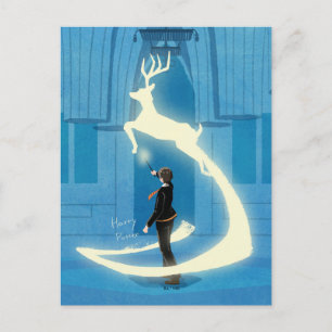 HARRY POTTER™ Patronus-målning Vykort