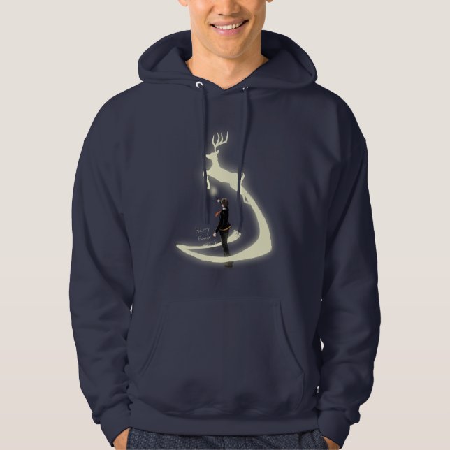 HARRY POTTER™ Patronus Painting Hoodie (Framsida)