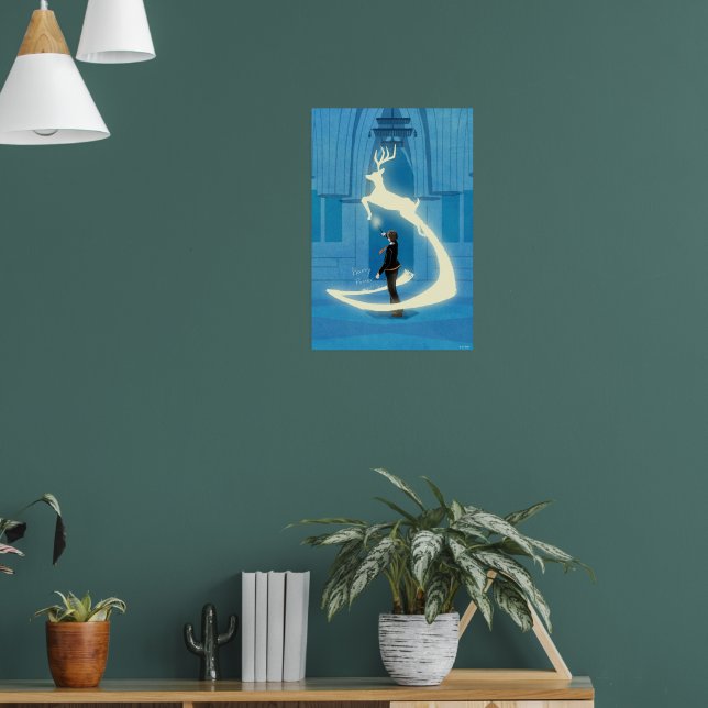 HARRY POTTER™ Patronus Painting Poster (Vardagsrum 1)