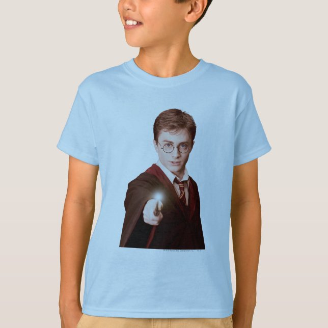 Harry Potter pekar trollspöet T-shirt (Framsida)