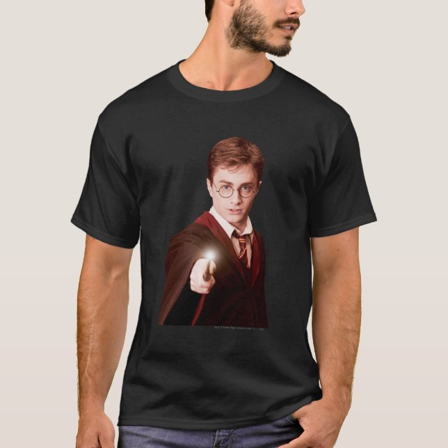 Harry Potter pekar trollspöet T-shirt (Framsida)