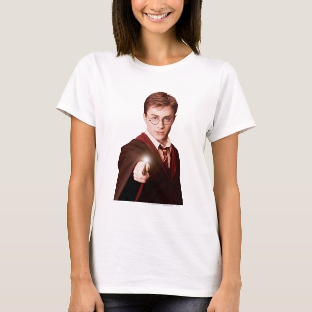 Harry Potter pekar trollspöet Tröja (Framsida)