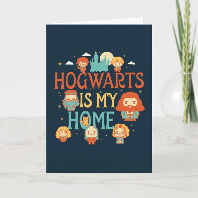 HARRY POTTER ™ %PIPE% HOGWARTS™ ÄR MITT HEM KORT (Framsida)
