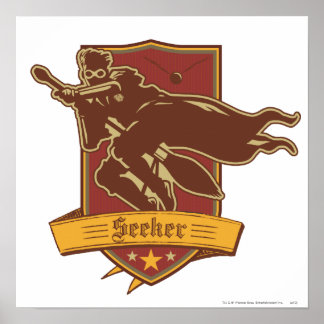 Harry Potter | QUIDDITCH™ Sökare Crest Poster