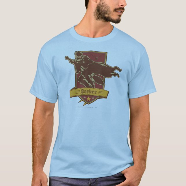 Harry Potter | QUIDDITCH™  Sökare Crest T Shirt (Framsida)