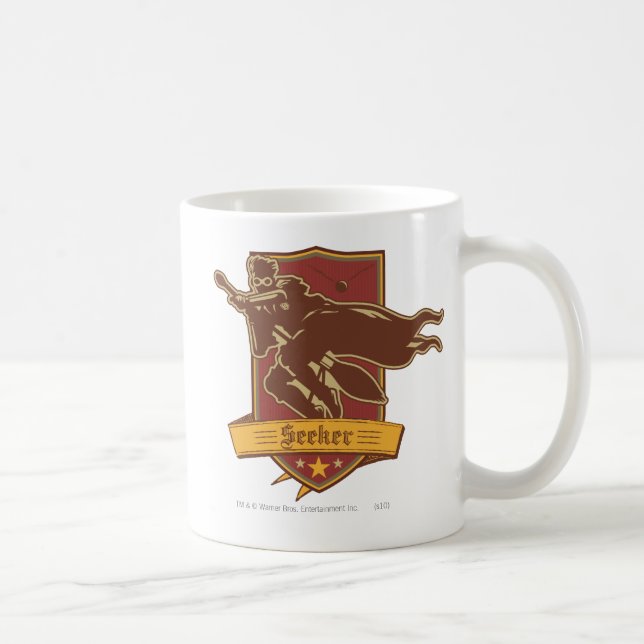 Harry Potter | QUIDDITCH™ Sökare Vapensköld Kaffemugg (Höger)