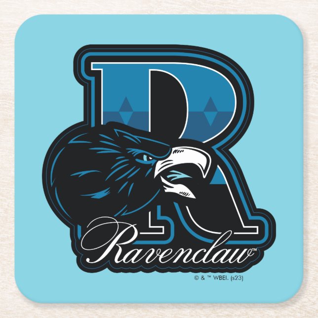 HARRY POTTER™ | RAVENCLAW™ Athletic Badge Underlägg Papper Kvadrat (Framsidan)