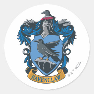 Harry Potter   Ravenclaw Coat of Arms Runt Klistermärke