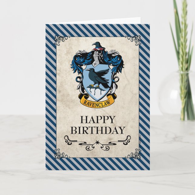 Harry Potter | Ravenclaw Grattis på födelsedagen Kort (Framsida)
