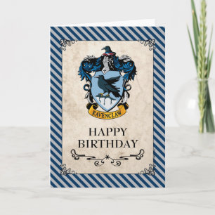 Harry Potter   Ravenclaw Grattis på födelsedagen Kort