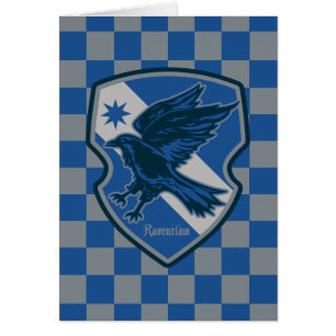 Harry Potter   Ravenclaw House Pride Vapensköld Hälsningskort