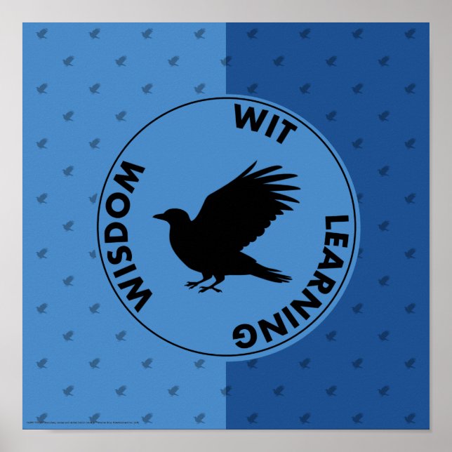 Harry Potter | RAVENCLAW™ House Traits Graphic Poster (Framsidan)