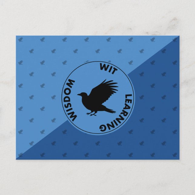 Harry Potter | RAVENCLAW™ House Traits Graphic Vykort (Framsida)