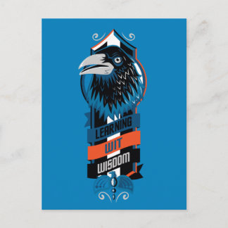 Harry Potter | RAVENCLAW™ hus Sigil Vykort