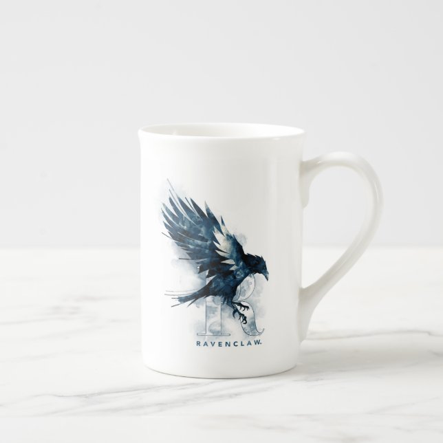 Harry Potter | RAVENCLAW™ korpsvart vattenfärg Benporslin Mugg (Höger)