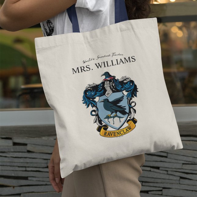 Harry Potter | Ravenclaw Lärare Personlig Tygkasse (Person carrying tote bag)