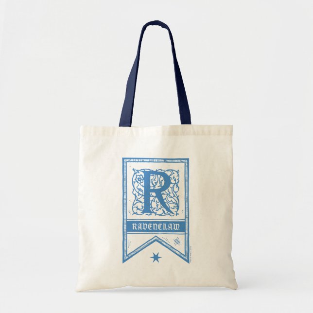 Harry Potter | Ravenclaw Monogram Banner Tygkasse (Framsidan)