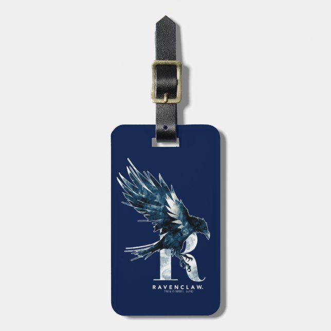 Harry Potter | RAVENCLAW™ Raven Vattenfärg Bagagebricka (Vertikal Framsida)