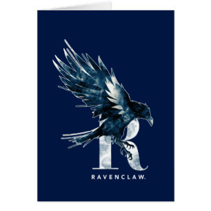 Harry Potter   RAVENCLAW™ Raven Vattenfärg Hälsningskort