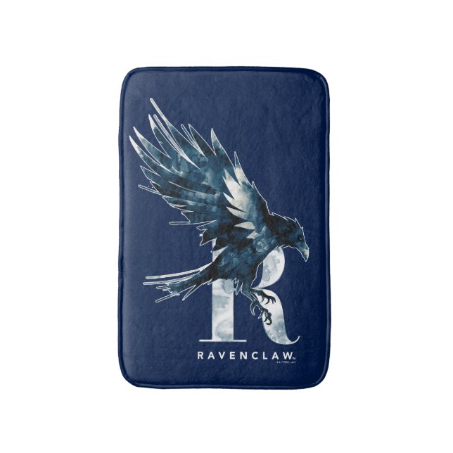 Harry Potter | RAVENCLAW™ Raven Watercolor Badrumsmatta (Framsidan (Vertikal))