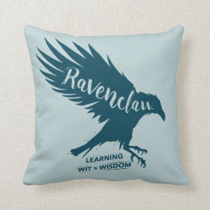Harry Potter   RAVENCLAW™ Silhouettetypografi Kudde