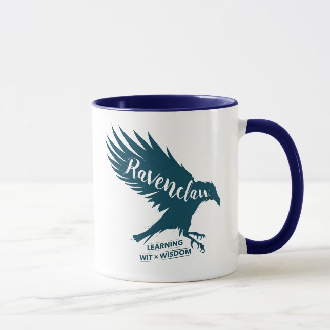 Harry Potter | RAVENCLAW™ Silhuett Typografi Mugg (Höger)